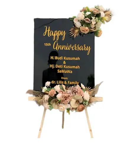 Papan Bunga Akrilik Molosifat U